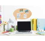 Tableau mural en liège SILHOUETTE 'Bulle'