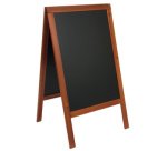 Panneau trottoir WOODY, avec tableau