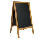 Panneau trottoir WOODY, couleur hêtre