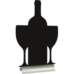 Ardoise de table SILHOUETTE 'Vin'