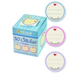 Sticker ZDesign 38 mm diameter Homemade - Box of 50