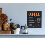 Ardoise murale SILHOUETTE 'Rectangle'