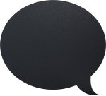 Ardoise murale SILHOUETTE 'Bulle'