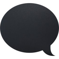 Ardoise murale SILHOUETTE 'Bulle'