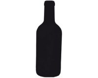 Ardoise murale SILHOUETTE 'Bouteille'