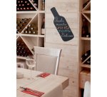 Ardoise murale SILHOUETTE 'Bouteille'