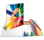 Chemise à élastiques 'Crayons', en carton, A3