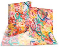 Chemise à élastiques 'Peinture', carton, A3