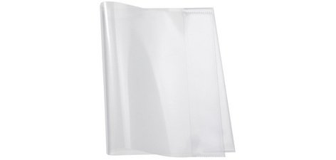 Couvre-livre 'Workbook', en PP, transparent