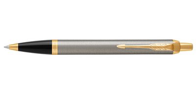 Stylo à bille rétractable IM Métal Brossé G.T.