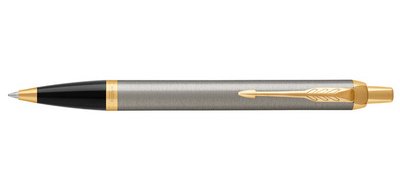 Stylo à bille rétractable IM Métal Brossé G.T.