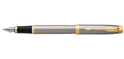 Stylo plume IM Métal brossé G.T.