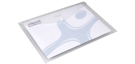 Pochette à documents, A5, PP, transparent
