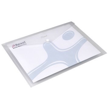 Pochette à documents, A5, PP, transparent