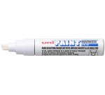 Marqueur permanent Uni Ball Paint Marker pointe biseautée 4 à 8,5 mm blanc
