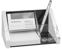 Multipot 'acrylique exclusif', transparent / noir