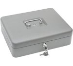 Caisse à monnaie standard PLUS, gris