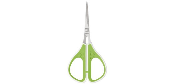 Comfortline silhouette scissors, length: 114 mm