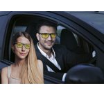Lunettes de vision nocturne pour conducteur, avec étui