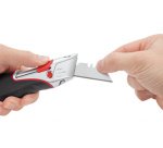 Super Safety-Cutter, lame: 19 mm, noir/rouge