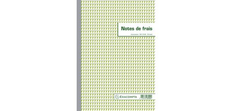 Manifold 'Notes de Frais', 297 x 210 mm vertical