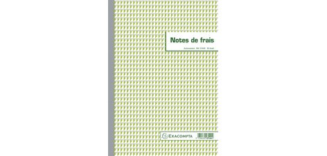 Manifold 'Notes de Frais', 297 x 210 mm vertical