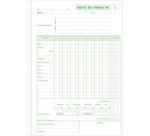 Manifold 'Notes de Frais', 297 x 210 mm vertical