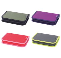 Etui scolaire, 25 pièces, couleurs assorties