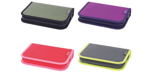 Etui scolaire, 25 pièces, couleurs assorties