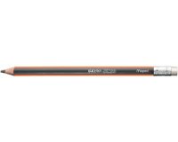 Crayon de papier BLACK'PEPS JUMBO, avec gomme