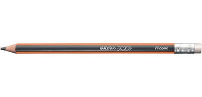 Crayon BLACK'PEPS JUMBO, avec gomme