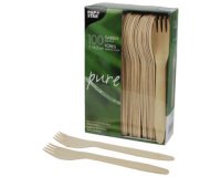 Fourchette en bois, 'pure', longueur: 165 mm