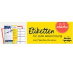 Étiquette universelle, 105 x 57 mm, blanc