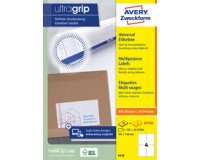 Etiquette universelle, 105 x 148 mm, blanc