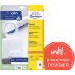 Universeel etiket 105 x 57 mm wit