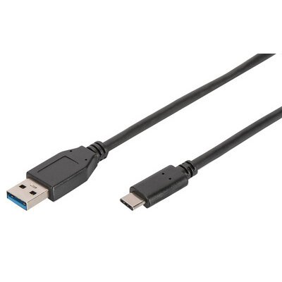 ASSMANN Câble USB 2.0, USB-C mâle - USB-A mâle, 1,0 m