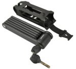 Cadenas pliable pour vélo avec support