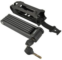 Cadenas pliable pour vélo avec support