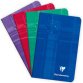 Carnet piqué 7,5x12cmcm 48 pages petits carreaux - Assortis