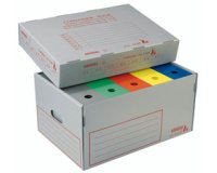 Conteneur d'archives ignifugé, en PP alvéolé