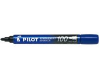 Marqueur permanent MARKER 100 pointe conique fine encre bleu