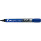 Marqueur permanent MARKER 100 pointe conique fine encre bleu