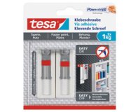 Powerstrips Vis adhésive pour papier peint/plâtre,