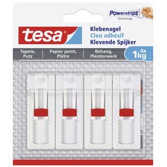 Powerstrips Clou adhésif pour papier peint et plâtre