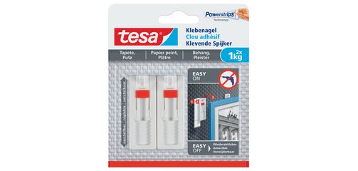 Powerstrips Clou adhésif pour papier peint et plâtre