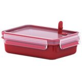 Boîte pour micro-ondes CLIP & MICRO, 0,80 L, rouge