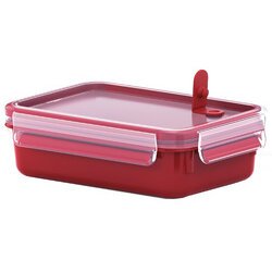 Boîte pour micro-ondes CLIP & MICRO, 0,80 L, rouge