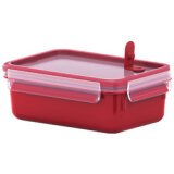 Doosje voor microgolfoven CLIP & MICRO, 1,0 L, rood