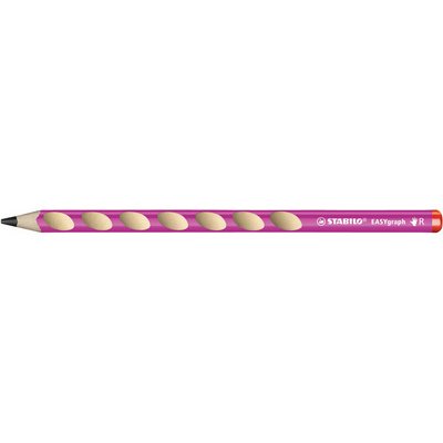 Crayon d'apprentissage EASYgraph, rose droitiers