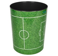 Corbeille à papier 'terrain de football'